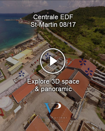 Virtuapartner - Agence innovante - Réalité Virtuelle - EDF St Martin avant le passage de Irma en 09/17